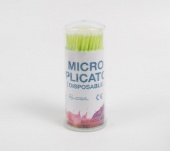 Микробраши светло-зеленые 2,5 мм в колбе 100 шт