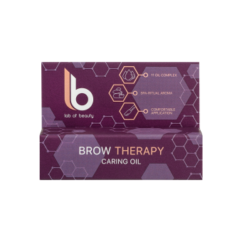 Натуральное терапевтическое масло для ухода за бровями BROW THERAPY LB
